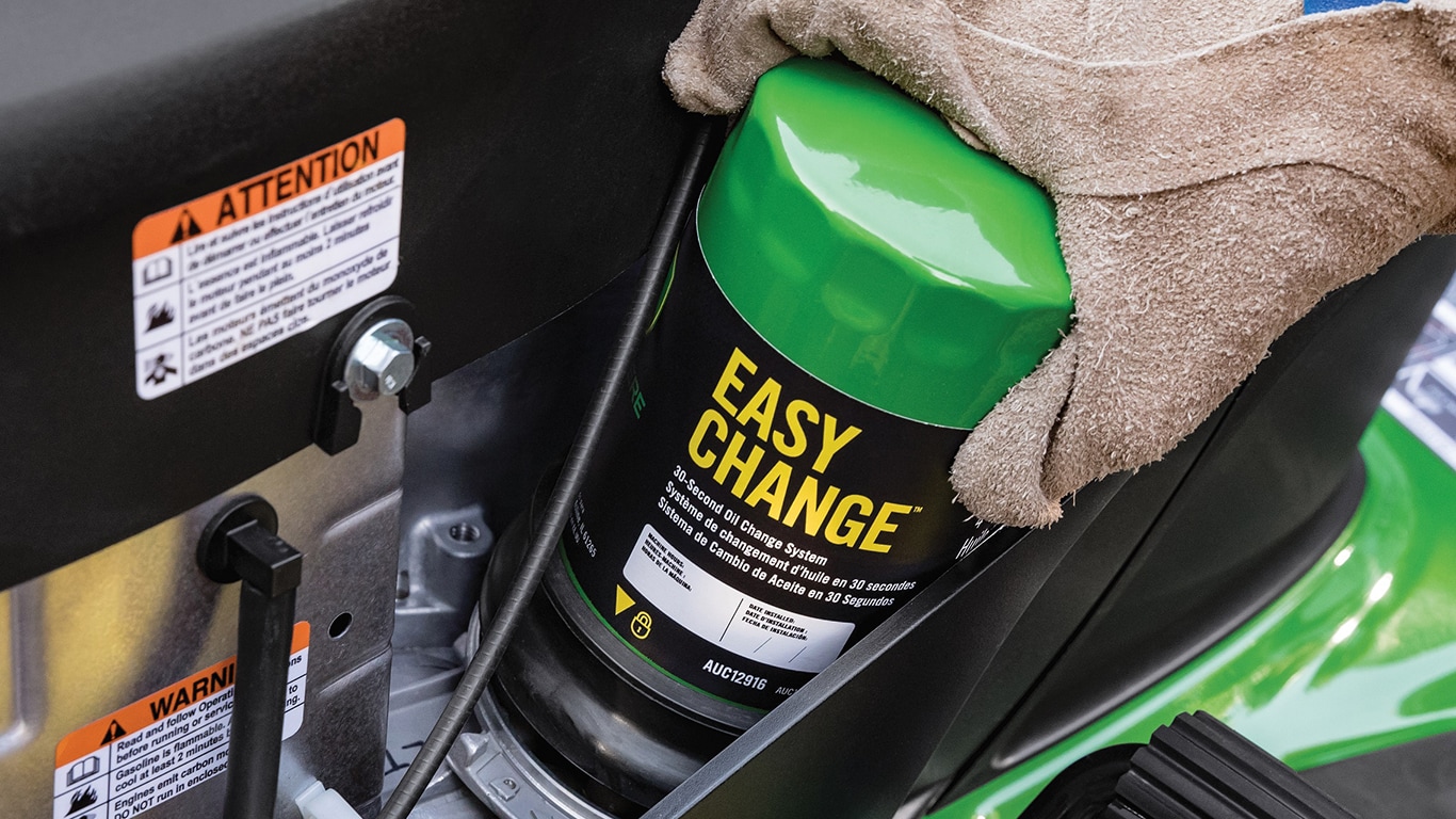 John Deere New Easy Change 30Second Oil Change System